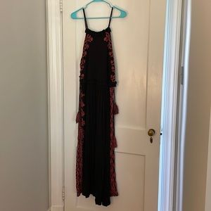 Free People dress, black, size M